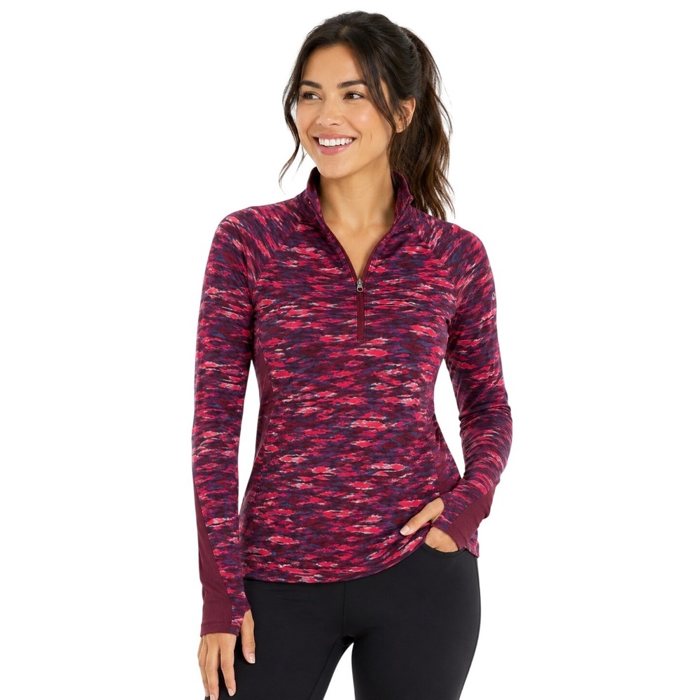 Columbia Women's Large Quarter Zip Fleece - Picture 1 of 9